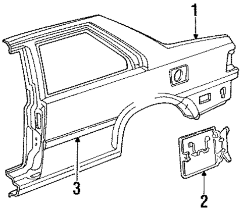 780 QUARTER PANEL