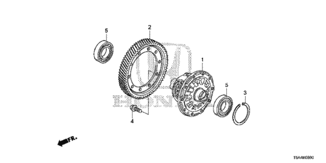 MT Differential for 2017 Honda Fit #0