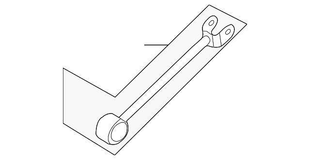RGD100450 TRACK BAR, LEFT