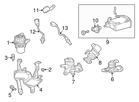 Emission Components for 2015 Toyota Tundra #0