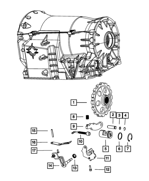Valve Body, Accumulator, Solenoid and Parking Sprag for 2011 Dodge Challenger #0