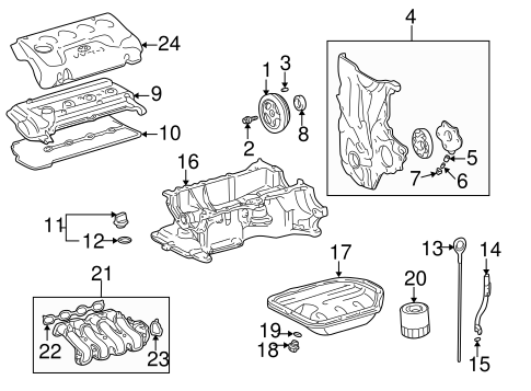 FUEL SYSTEM/INTAKE for 2005 Scion xA #1
