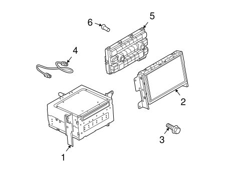 Fusion NAVIGATION SYSTEM COMPONENTS