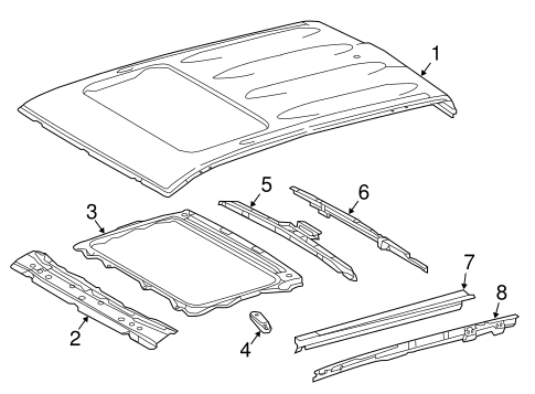BODY/ROOF & COMPONENTS for 2016 Toyota Tacoma #3