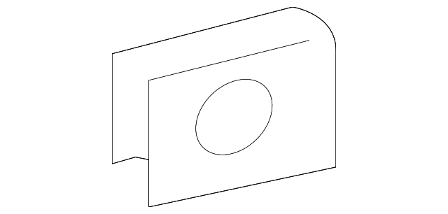 92151919 REFLECTOR NUT, LEFT
