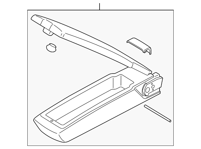 970-522-601-00-OW7 Деталь ARMREST ASSY