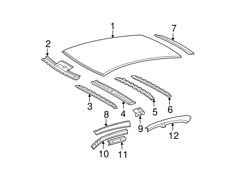 BODY/ROOF & COMPONENTS for 2007 Toyota Camry #2