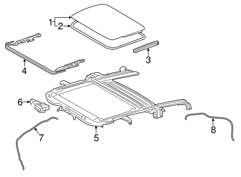 ELECTRICAL/SUNROOF for 2016 Toyota Prius #1