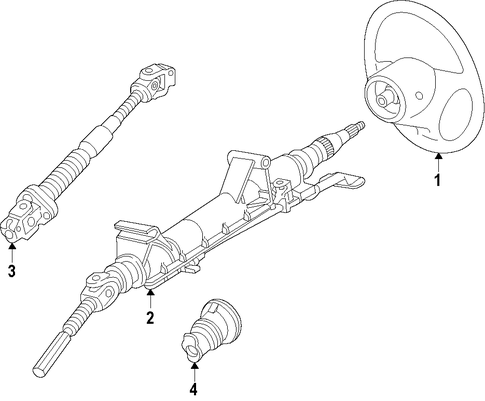 911 STEERING COLUMN