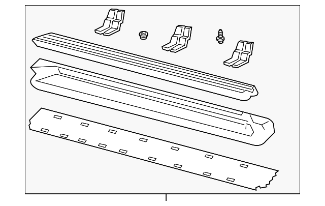 3L2Z-16451-CAG Деталь RUNNING BOARD, LEFT