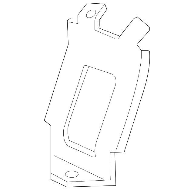 LJD1961AA Деталь CONTROL MODULE BRACKET