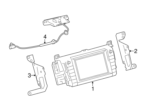 BODY/NAVIGATION SYSTEM COMPONENTS for 2015 Toyota RAV4 #1