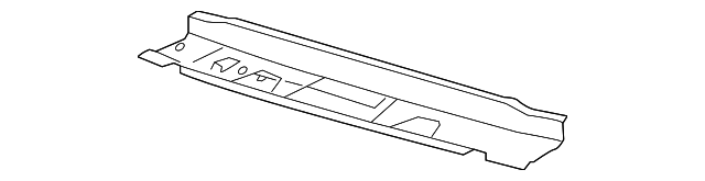 8A8Z-7403410-A Деталь W'SHIELD HEADER