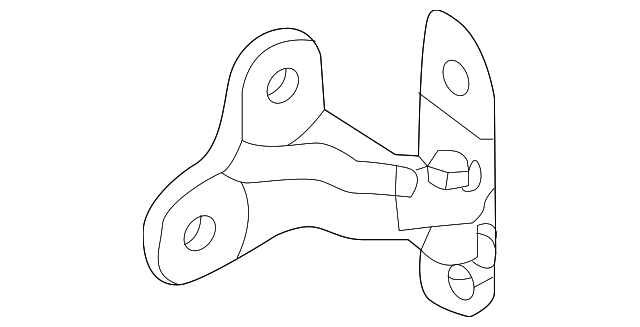 LR073596 LOWER HINGE, LEFT