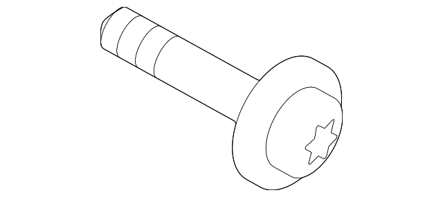 C2P5380 Деталь ROCKER MOLDING BOLT, RIGHT