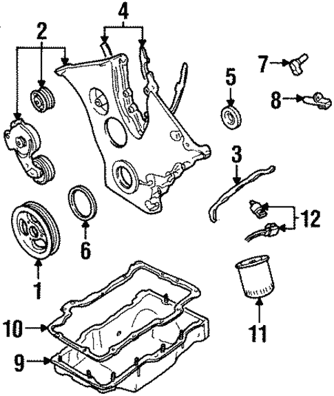 Maintenance & Lubrication/Filters for 1997 Ford Contour #1