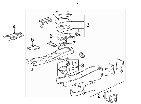 Sable CENTER CONSOLE 2
