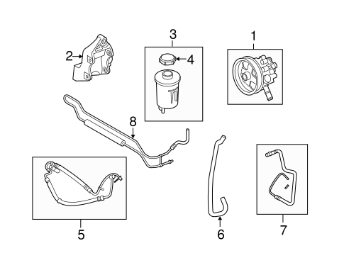 Range Rover Sport PUMP & HOSES
