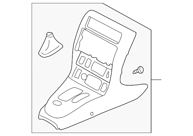 FHD102570LPR Деталь SWITCH PANEL