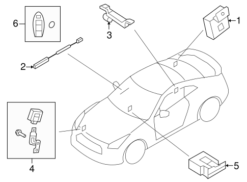 Electrical/Electrical Components for 2015 Nissan GT-R #1