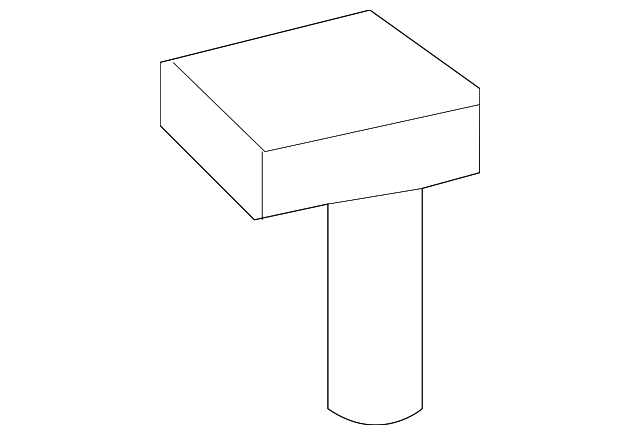 88975679 Деталь LOWER MOLDING UPPER RETAINER