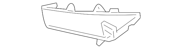 88975681 Деталь OUTER MOLDING, RIGHT