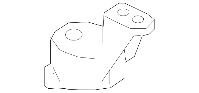 T2H6573 Деталь DAMPER, LEFT