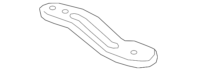 T2H6828 Деталь REAR REINF, RIGHT