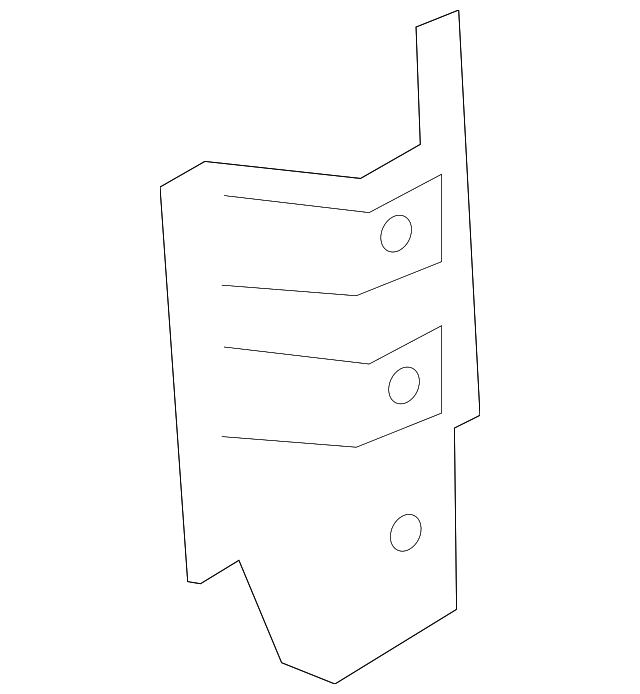991-502-709-00-GRV Деталь LOWER PANEL LOWER BRACKET, RIGHT