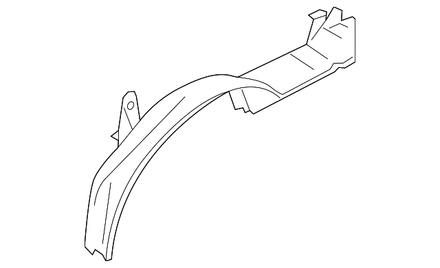 991-501-184-00-GRV Деталь INNER WHEELHOUSE, RIGHT
