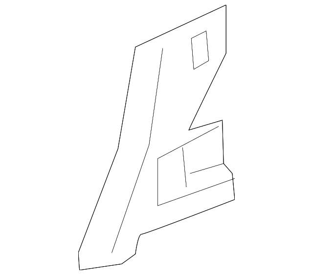 991-556-513-02 Деталь SOUND ABSORBER, LEFT