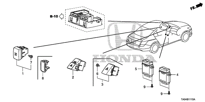Switch Assembly, Vsa Off Switch Assembly, Vsa Off