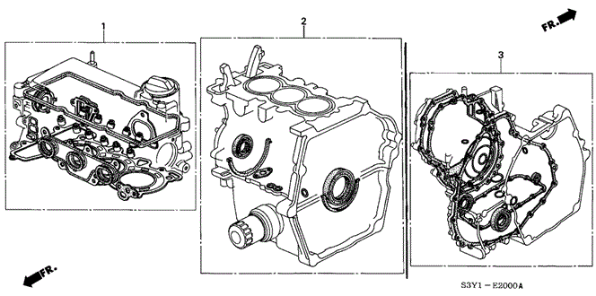 ENGINE/GASKET KIT for 2002 Honda INSIGHT #1