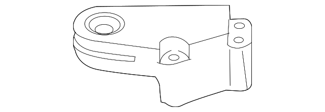 5235536 Деталь INSULATOR BRACKET