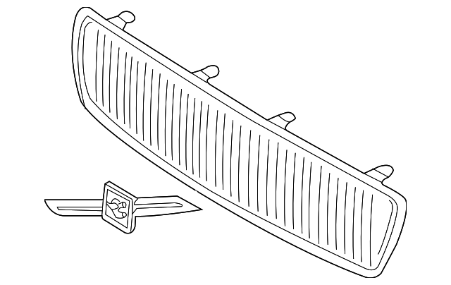 8659875 Деталь GRILLE ASSY