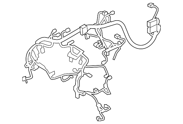 25911636 Деталь ENGINE HARNESS