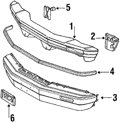 Cougar FRONT BUMPER