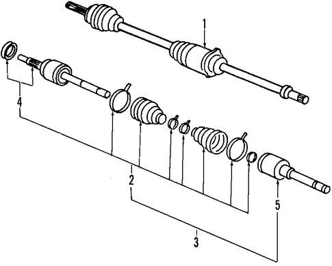 Villager AXLE SHAFTS & JOINTS