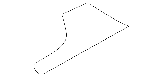 AE8Z-58292A23-A Деталь STONE GUARD, LEFT