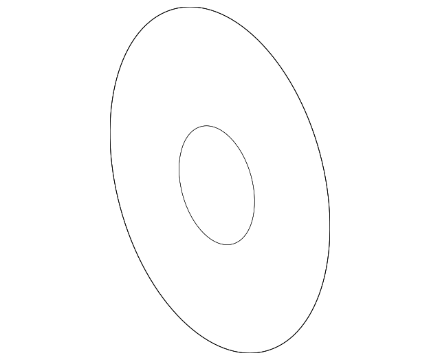 9157310 TRAILING ARM WASHER, LEFT