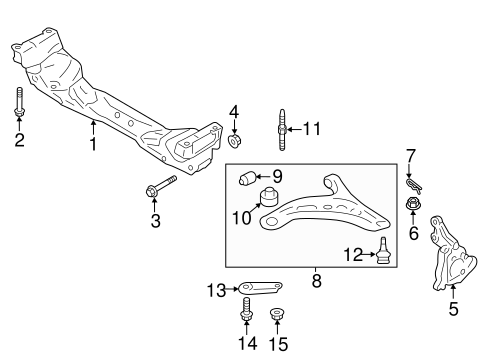 FRONT SUSPENSION/SUSPENSION COMPONENTS for 2013 Scion FR-S #2
