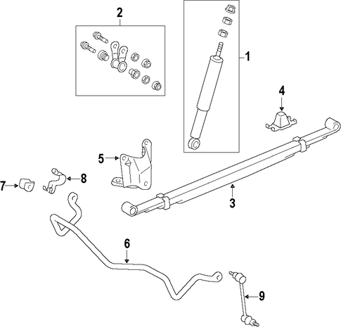 REAR SUSPENSION/REAR SUSPENSION for 2010 Toyota Tacoma #3
