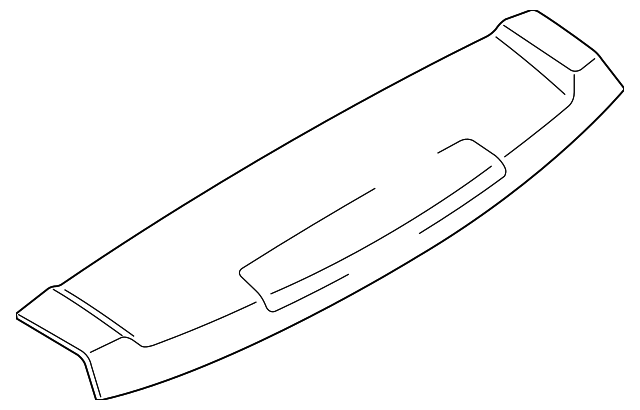 LR012831 Деталь SPOILER