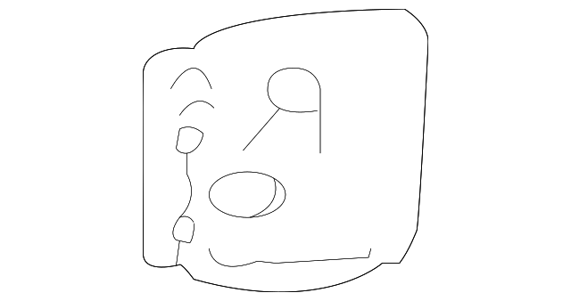 22712045 Деталь WHEELHOUSE ASSY EXTENSION, LEFT
