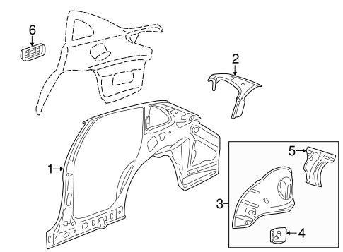 L200 INNER STRUCTURE & RAILS