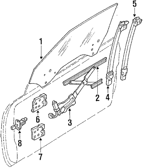 Electrical/Door for 1989 Nissan 300ZX #1