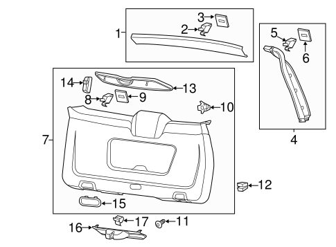 Cayenne INTERIOR TRIM