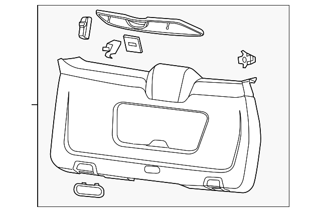 958-555-601-00-HGQ Деталь LOWER TRIM PANEL
