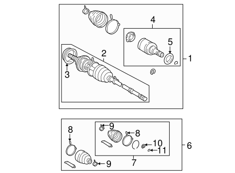 Vibe DRIVE AXLES