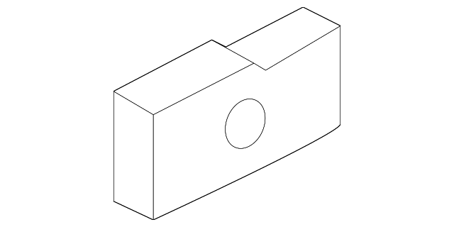 -W716980-S900 LOWER QTR TRIM RETAINER CLIP, RIGHT